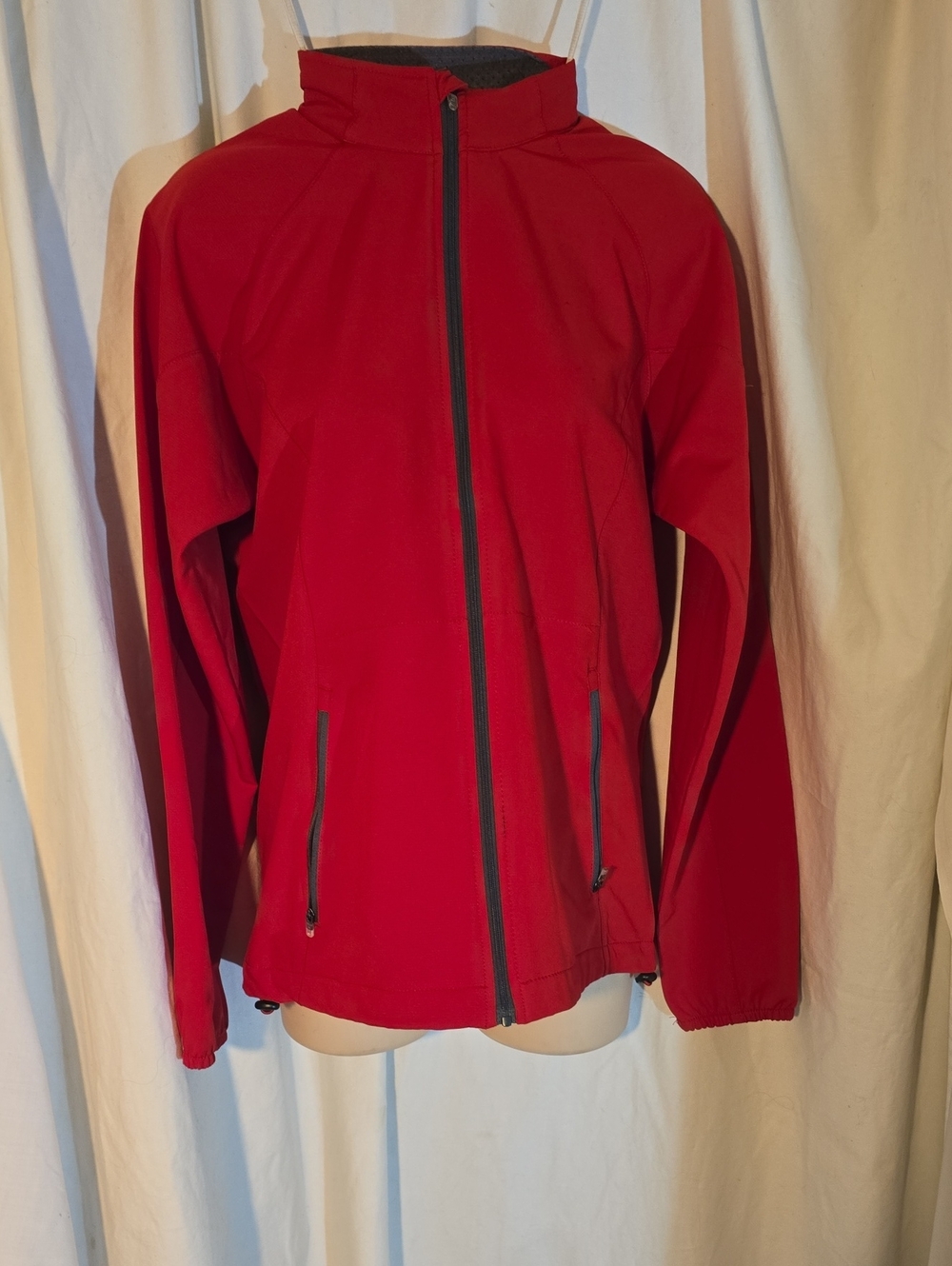 Landway Red Other Resistant Jacket Full Zip Size Medium